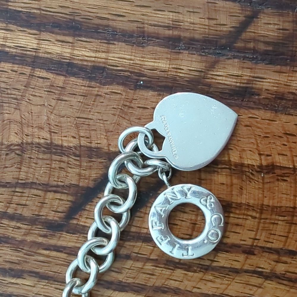 Tiffany and Co toggle heart necklace